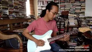 Suhr Classic JM Pro - Sonic Blue | Blue Monk (Jazz Blues) | Cover by Az Samad