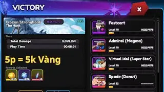Macro Solo Frozen Stronghold Chỉ Với 1 Unit Spade (Donut) E6 Roblox Universal Tower Defense
