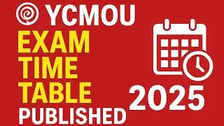 YCMOU Exam Time Table 2025 | मुक्त विद्यापीठ परीक्षा वेळापत्रक जाहीर झाले | YCMOU Exam Update