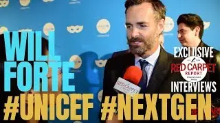 Will Forte interviewed at the Sixth Annual UNICEF Masquerade Ball in Los Angeles #NextGen