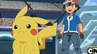 Ash ( greninja) vs sawyer( mege septile)- kalos league - semi final