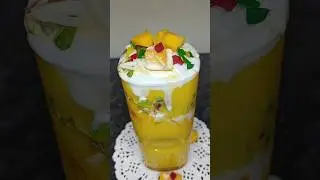 Would you drink this Mango Mastani | Pune's Iconic Mango Milkshake ASMR #food #asmr #shorts
