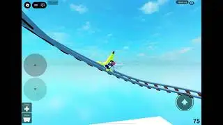 Create a cart ride | Vivaan drop the Banana Peel off a high place (Roblox) 