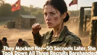They Mocked Her&mdash;30 Seconds Later, She Took Down All Three Recruits Barehanded | Emotional Stories