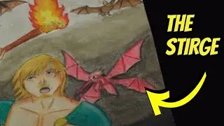 Drawing a Stirge Monster | D&D Creature Design