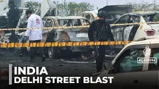India car explosion: Blast hits congested street in Delhi's old quarter