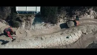 Byron Bay Drone - Footage of Clarkes Beach Sand Replenishment