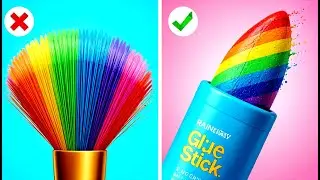 KERAJINAN SENI YANG CERDAS DAN HAKIKAT | Tantangan Seni Sekolah Kaya VS Miskin oleh 123 GO!