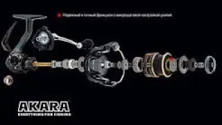 Катушка безынерционная Akara Ultra Lite 1000