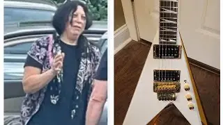 VINNIE VINCENT guitar he never paid for. Plus how VV tried to scam me.