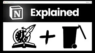 Notion Page History & Trash Explained