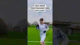 WAS DEINE TRIKOTNUMMER &Uuml;BER DICH SAGT! #18 👕⚽️ #fussball #tipps #tricks #tutorial #shorts
