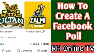 How To Create A Facebook Poll || Facebook pe voting kaise karte hai
