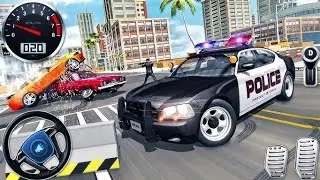 🚓Police Car Chase Simulator 3D - Real City Cop Pursuit Gameplay (Android)