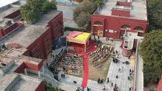 DRONE SHOTS of Maitreyi College Annual Fest RHAPSODY 2019