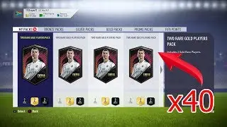 OPENING 40+ TWO RARE PLAYERS PACKS (FIFA 18 PACK OPENING)