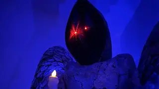 Lowes Halloween 2023 Cemetery angel animatronic unboxing/setup