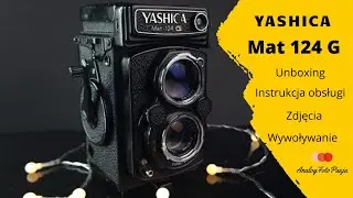 Yashica Mat 124 G Unboxing, instrukcja obsługi, zdjęcia oraz wywoływanie filmu Fomapan 100.