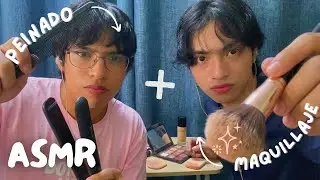ASMR Roleplay | MAQUILLAJE y PEINADO para tu sesión de fotos ✨​