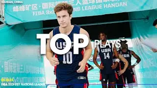TOP PLAYS // USA Men's 3x3 U21 Nations League Team Finishes 3rd