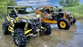 Exploring Flooded Trails / 2020 Can-Am Maverick X3 XRC Turbo RR and Maverick Sport Xmr