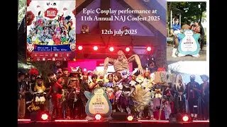 Epic Cosplay performance at kohima's 11th Annual NAJ Cosfest 2025 (12th July 2025)