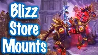 Jessiehealz - Blizzard Store Mounts Display (World of Warcraft)