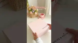 unboxing charles and keith bag ✨