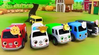 Finger Family | Learn Animals Name | Animal Family Bus Song | Nursery Rhyme #nurseryrhymes #kidssong