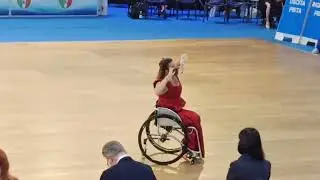 Campionato Italiano danza  paralimpica 2022 - 1° classificata cl.1 WDS - Freestyle - Giusy Sbaglio