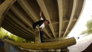 8 Minutes of BRIDGE SKATING | Newport, KY