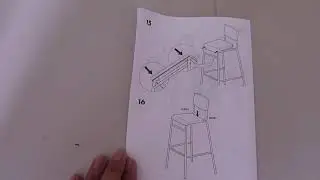 Assembling Ikea Stig Stool