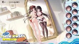 Azur Lane Date A Live Swimsuit Skins Preview Teaser 4K
