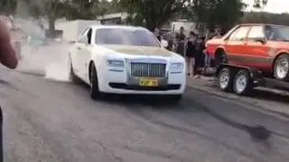 Rolls Royce Burnout