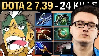 Elder Titan Gameplay with Daedalus and 24 Kills - Dota 7.39
