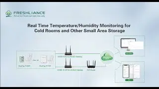 Real-time Temperature Humidity Monitoring for Cold Rooms and Other Small Area Storage