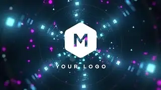 Tunnel Logo Reveal After Effects Templates