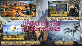 PUBG Mobile 0.18.0 Update All new features | Upcoming Update 0.18.0