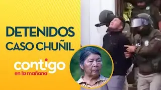 ACUSADOS DEL CRIMEN: Así fue detención de 3 hijos y ex yerno de Julia Chuñil - Contigo en la Mañana