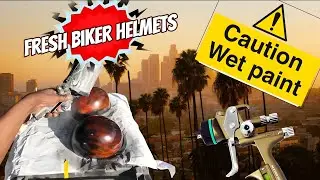 Biker Helmet refresher, Candy and flake to come!!