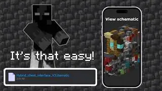 How To View Minecraft Schematics On Your Phone!
