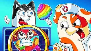 NEW EPISODES | Good Vs. Bad Colorful Candy Lesson! | Kids Cartoon | Hoo Doo Super Pup