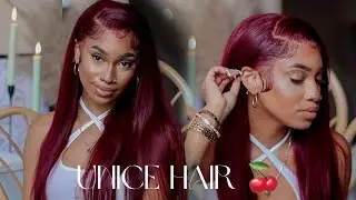 Watch Me Style a Glueless Unice 99j Frontal Wig