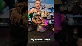 My Helmet Loadout 💨 #airsoft #asmr #helmet #tactical #money