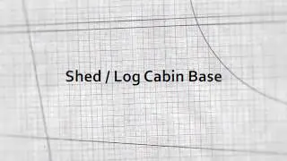 Log cabin advice | Size of the base | Quick-Garden | Pineca Group
