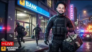 🔥 GTA 5 ONLINE LIVE FACECAM (Hindi) // FRIDAY NIGHT GTA ONLINE LIVE// HIEST AND NEW BUSINESS