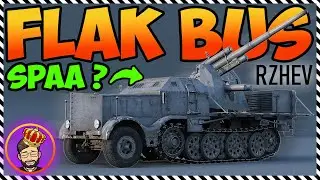 Tank Destroyer or SPAA? • 8,8cm flak 37 Sfl. Flak Bus in Enlisted • MeAmiralStarks