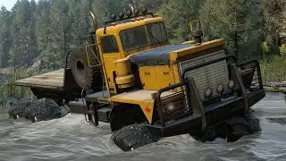 SnowRunner Mods Pacific P12W Army Summer Proving Grounds