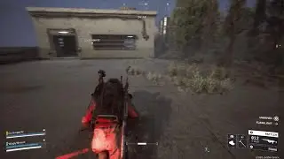 Raiders try to betray us and kill us before we get in the elevator.
