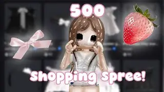 Покупки на 500 Robux в Roblox!! ✨🍓🎀